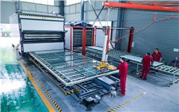 伟豪防火玻璃1号2号生产线