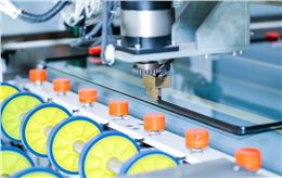 纳米硅防火玻璃全自动防火胶条涂胶线