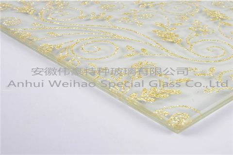 花纹夹丝玻璃